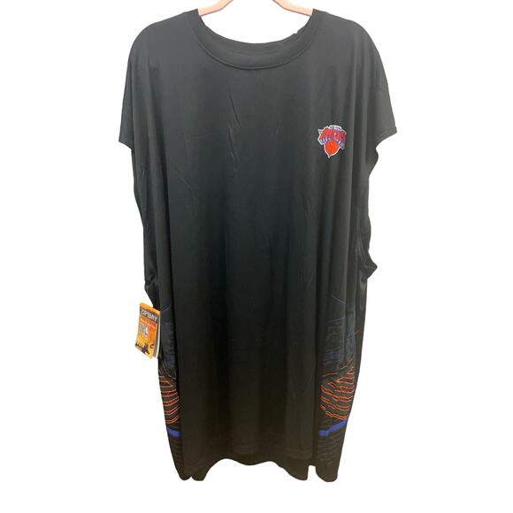 NBA New York Knicks Mens ZipWay Change “N” The Game Cut Off Tank Size 4X Black - Picture 2 of 9